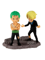 Figúrka One Piece - Roronoa Zoro & Sanji Diorama (Log Stories) (BanPresto)