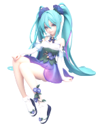 Figúrka Vocaloid - Noodle Stopper Hatsune Miku Flower Fairy (FuRyu)