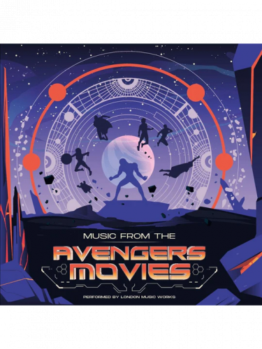 Oficiálny soundtrack Avengers - Music from The Avengers Movies na LP (Diggers Factory)