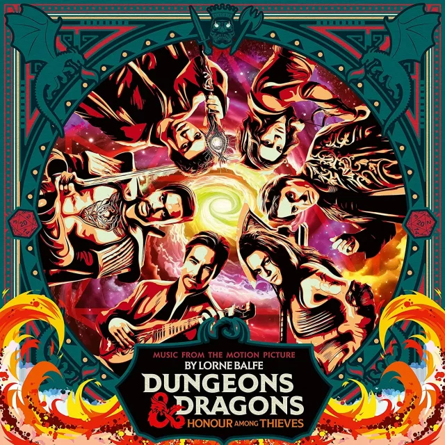 Oficiálny soundtrack Dungeons & Dragons: Honor Among Thieves na 2x LP