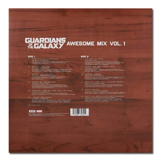 Oficiálny soundtrack Guardians of the Galaxy: Awesome mix vol.1 na LP