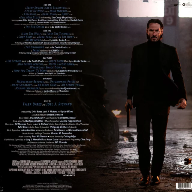 Oficiálny soundtrack John Wick na 2x LP