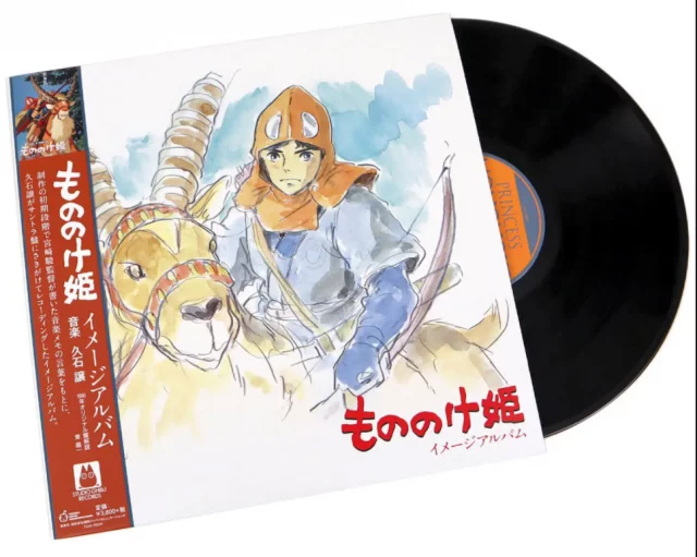 Oficiálny soundtrack Princezna Mononoke na LP