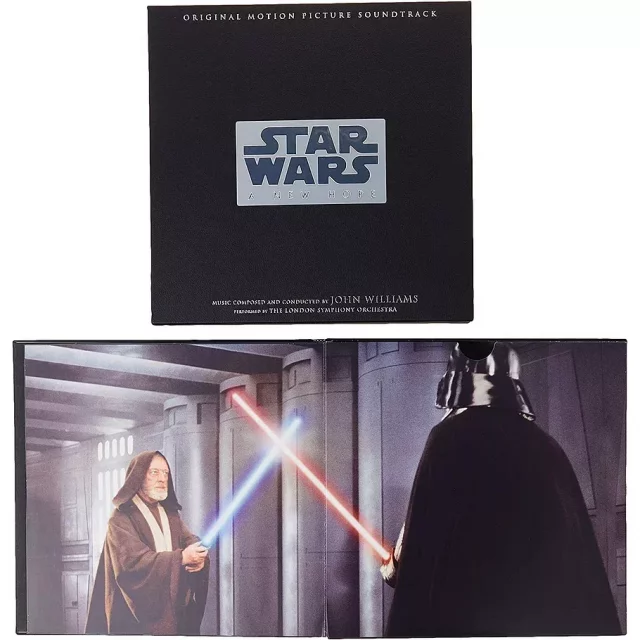 Oficiálny soundtrack Star Wars - A New Hope na 3x LP (40th Anniversary Boxset)