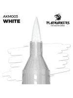 Fixa AK PlayMarkers (White) - biela farba
