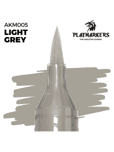 Fixa AK PlayMarkers (Light Grey) - svetlošedá farba
