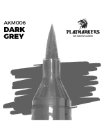 Fixa AK PlayMarkers (Dark Grey) - tmavě šedá farba