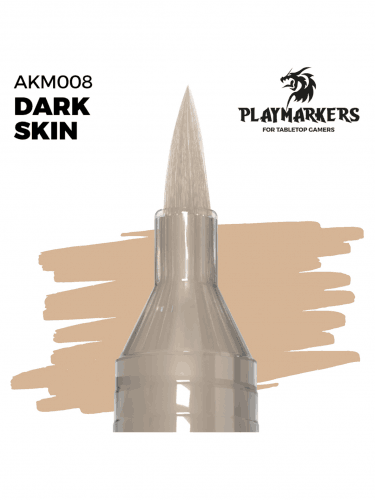 Fixa AK PlayMarkers (Dark Skin) - tmavo telová farba