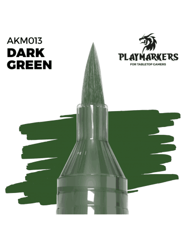 Fixa AK PlayMarkers (Dark Green) - tmavozelená barva