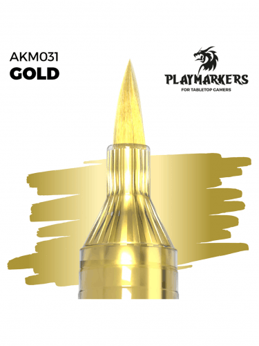 Fixa AK PlayMarkers (Gold) - zlatá farba
