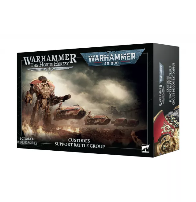 Warhammer: Horus Heresy - Custodes - Support Battle Group (6 figúrok) - Stolová hra