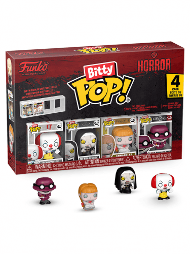 Figúrka Warner Bros. - Horror 4-pack (Funko Bitty POP)