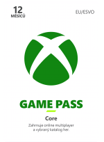 Game Pass Core - předplatné na 12 měsíců