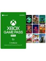 Microsoft Xbox Game Pass - 3 mesiace  [pre CZ účty] (PC DIGITAL)