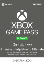 Microsoft Xbox Game Pass Ultimate - 3 měsíce