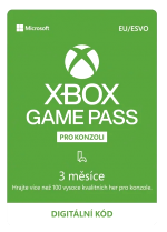 Xbox Game Pass předplatné na 3 měsíce (XONE DIGITAL)