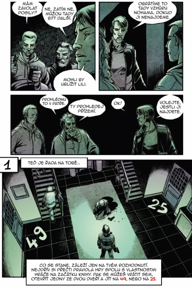 Gamebook Unesená