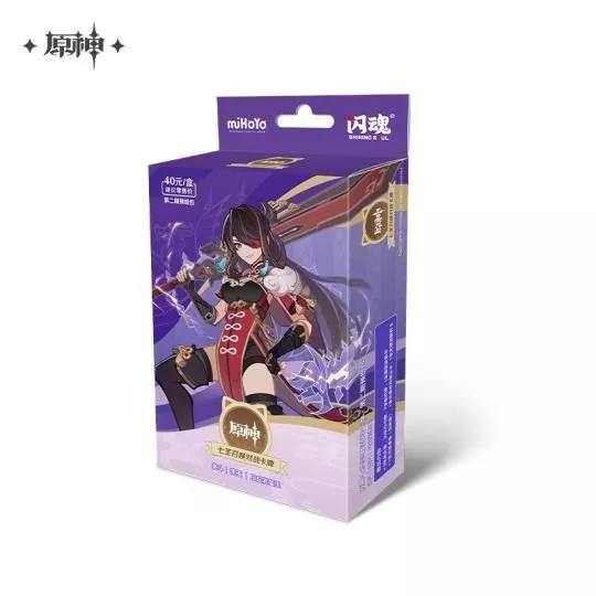 Kartová hra Genshin Impact TCG - Pre-Built Starter Deck Beidou (CN) - Zberateľská kartová hra TCG
