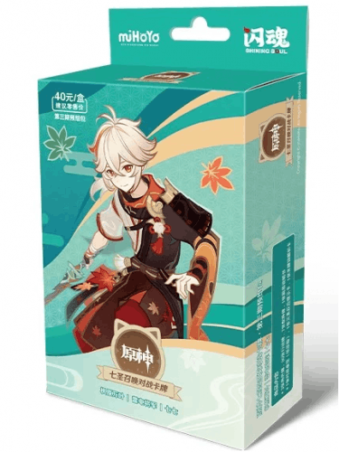 Kartová hra Genshin Impact TCG - Pre-Built Starter Deck Kaedehara Kazuha (CN)