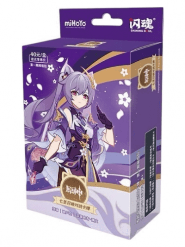 Kartová hra Genshin Impact TCG - Pre-Built Starter Deck Keqing (CN)