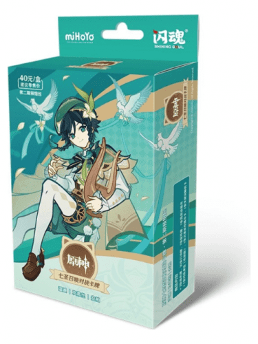 Kartová hra Genshin Impact TCG - Pre-Built Starter Deck Venti (CN)