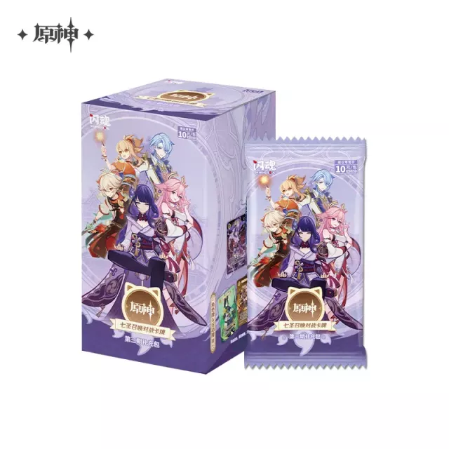 Kartová hra Genshin Impact TCG - Series 3 Booster (CN) - Zberateľská kartová hra TCG