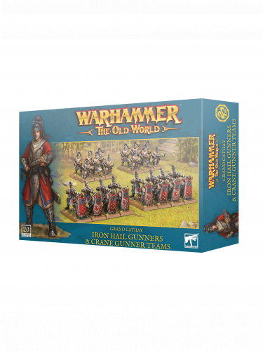 Warhammer The Old World - Grand Cathay - Iron Hail Gunners & Crane Gunner Teams (20 figúrok)