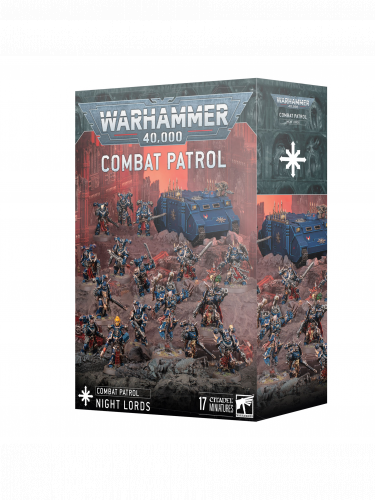 W40k: Combat Patrol - Night Lords (17 figúrok)