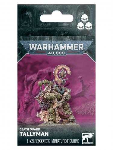 W40k: Death Guard - Scribbus Wretch the Tallyman (1 figúrka)