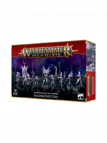 W-AOS: Hedonites of Slaanesh - Daemonettes (10 figúrok)