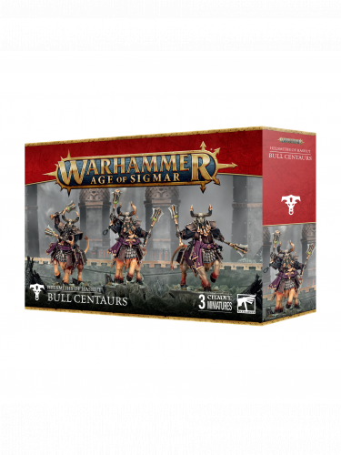 W-AOS: Helsmiths of Hashut - Bull Centaurs (3 figúrky)
