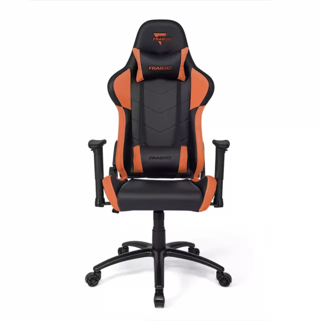 Herné stolička FragON Gaming Chair 2X Series, čierná/oranžová