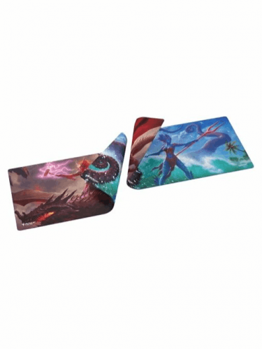 Herná podložka Gamegenic - Magic: The Gathering - Doublesided Playmat: Reality Fracture - Kiora of Salt and Sand & Fire and Ashes