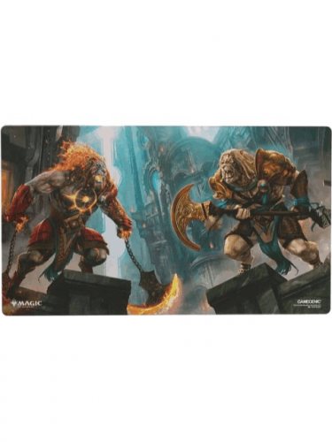 Herná podložka Gamegenic - Magic: The Gathering - Shiny Playmat: Reality Fracture - Ajani, Path of Vengeance & Counterattack Leader