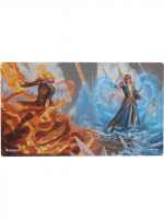 Herná podložka Gamegenic - Magic: The Gathering - Shiny Playmat: Reality Fracture - Chandra, Chill of Compliance & Torch of Defiance