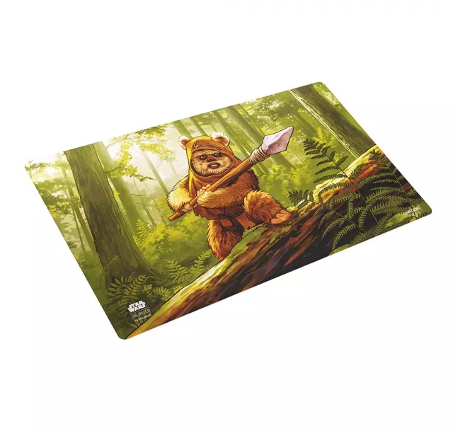 Herná podložka Gamegenic - Star Wars: Unlimited - Doublesided Playmat: Wicket & Ewok Archers - Príslušenstvo