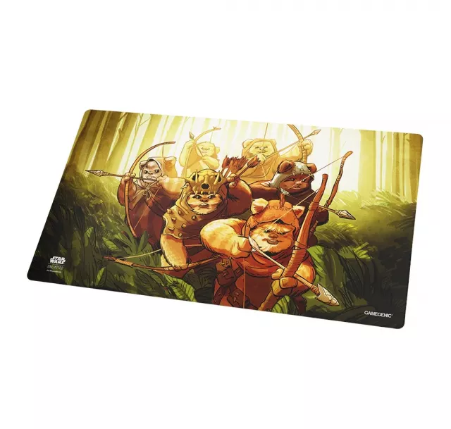 Herná podložka Gamegenic - Star Wars: Unlimited - Doublesided Playmat: Wicket & Ewok Archers - Príslušenstvo