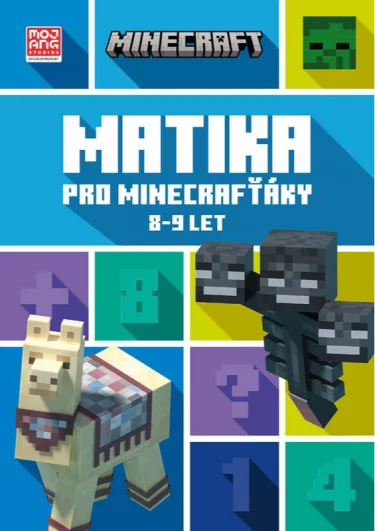 Kniha Minecraft - Matika pro Minecrafťáky (8-9 rokov)
