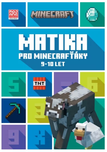 Kniha Minecraft - Matika pro Minecrafťáky (9-10 rokov)