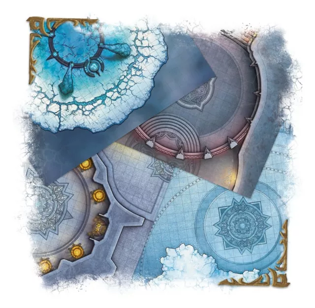 Mapa Dungeons & Dragons - World of Warcraft Icecrown Citadel Adventure (Map Pack) - Stolová hra