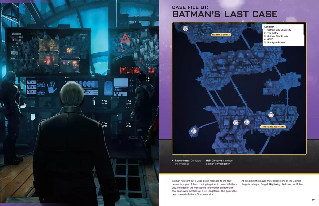 Oficiálny sprievodca Gotham Knights - The Official Collector's Compendium