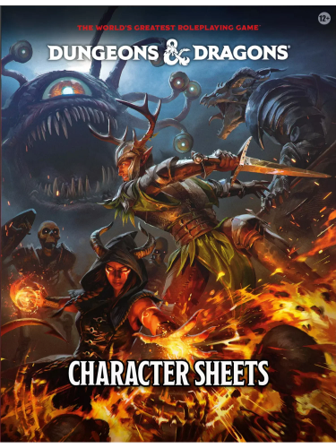 Zakladač Dungeons & Dragons - Character Sheets (2024)