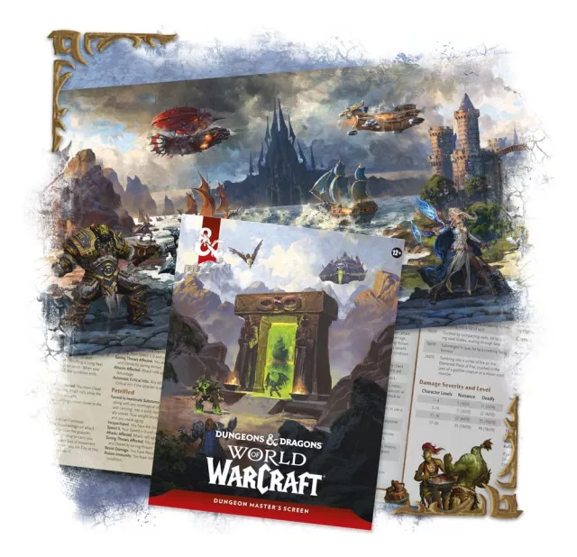 Zástena Dungeons & Dragons - World of Warcraft (Dungeon Master's Screen)