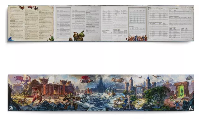 Zástena Dungeons & Dragons - World of Warcraft (Dungeon Master's Screen)
