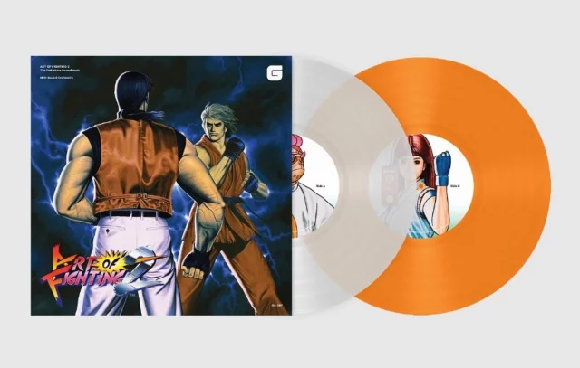 Oficiálny soundtrack Art of Fighting Vol 2 – The Definitive Soundtrack  na LP