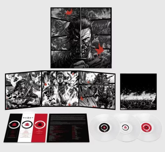 Oficiálny soundtrack Ghost of Tsushima (3x biely vinyl) LITA exclusive