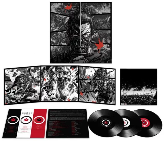 Oficiálny soundtrack Ghost of Tsushima na 3x LP