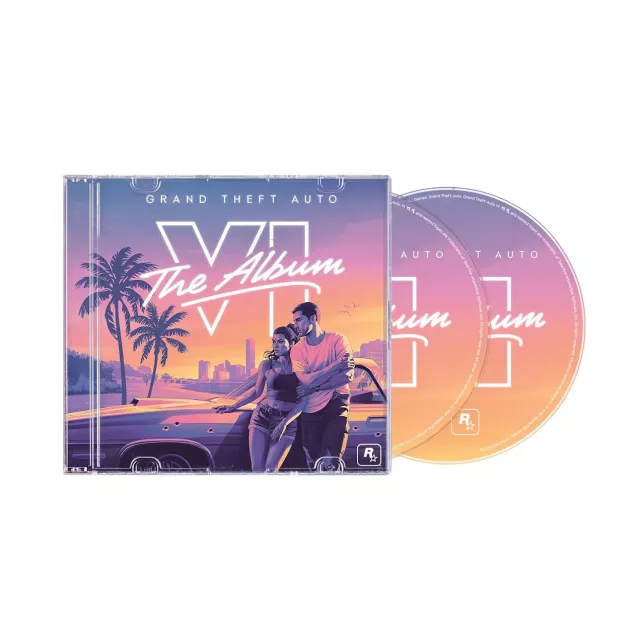 Oficiálny soundtrack Grand Theft Auto VI: The Album na 2x CD - Gramofónová platňa