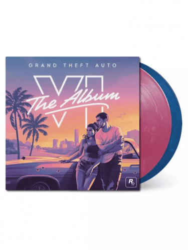 Oficiálny soundtrack Grand Theft Auto VI: The Album (Coloured Marbled) na 2x LP