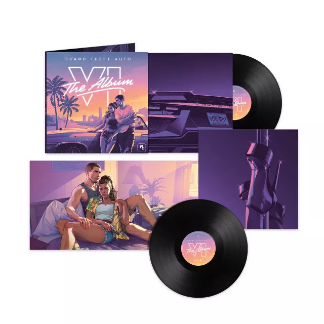 Oficiálny soundtrack Grand Theft Auto VI: The Album na 2x LP - Gramofónová platňa
